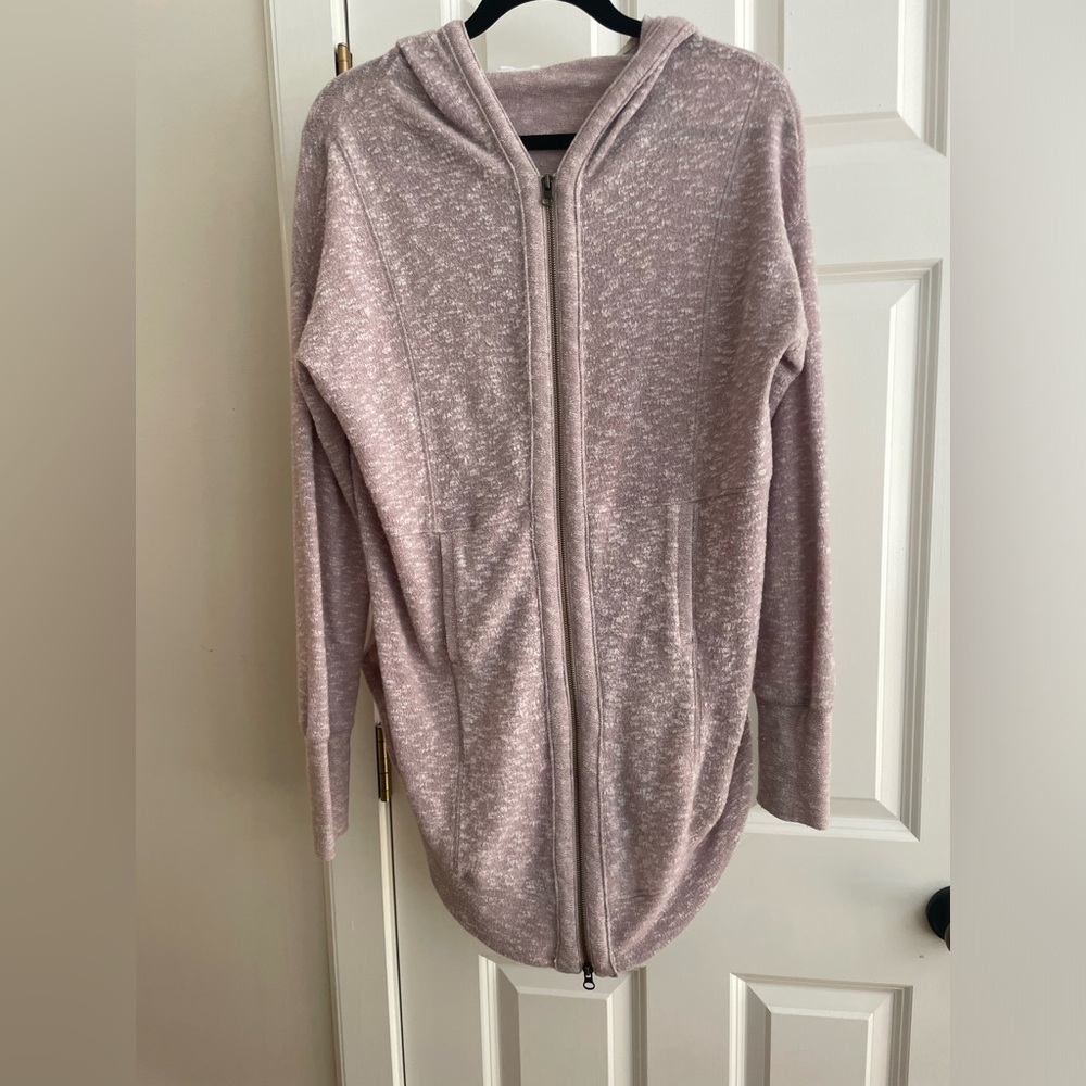 Urban Outfitters Taupe Zip Hoodie